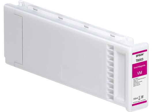 Epson Tintenpatrone T80030N, Magenta, 700 ml, Original – für SureColor SC-P10000, SureColor SC-P20000