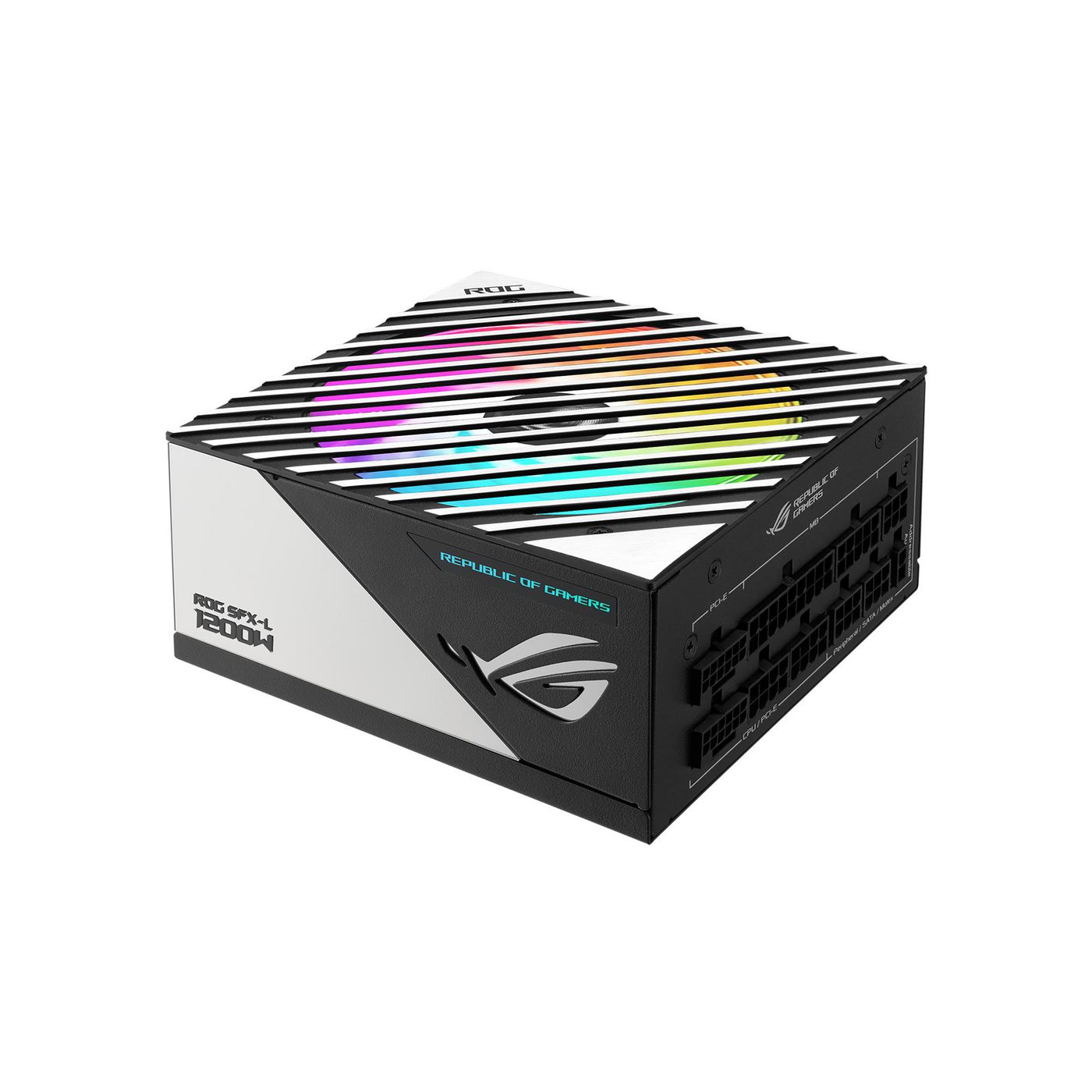 ASUS ROG Netzteil – 1200 W, Ausgang +12 V, 100 A, 20+4-Pin ATX, Eingang 100–240 V AC – LOKI-1200T-SFX-L