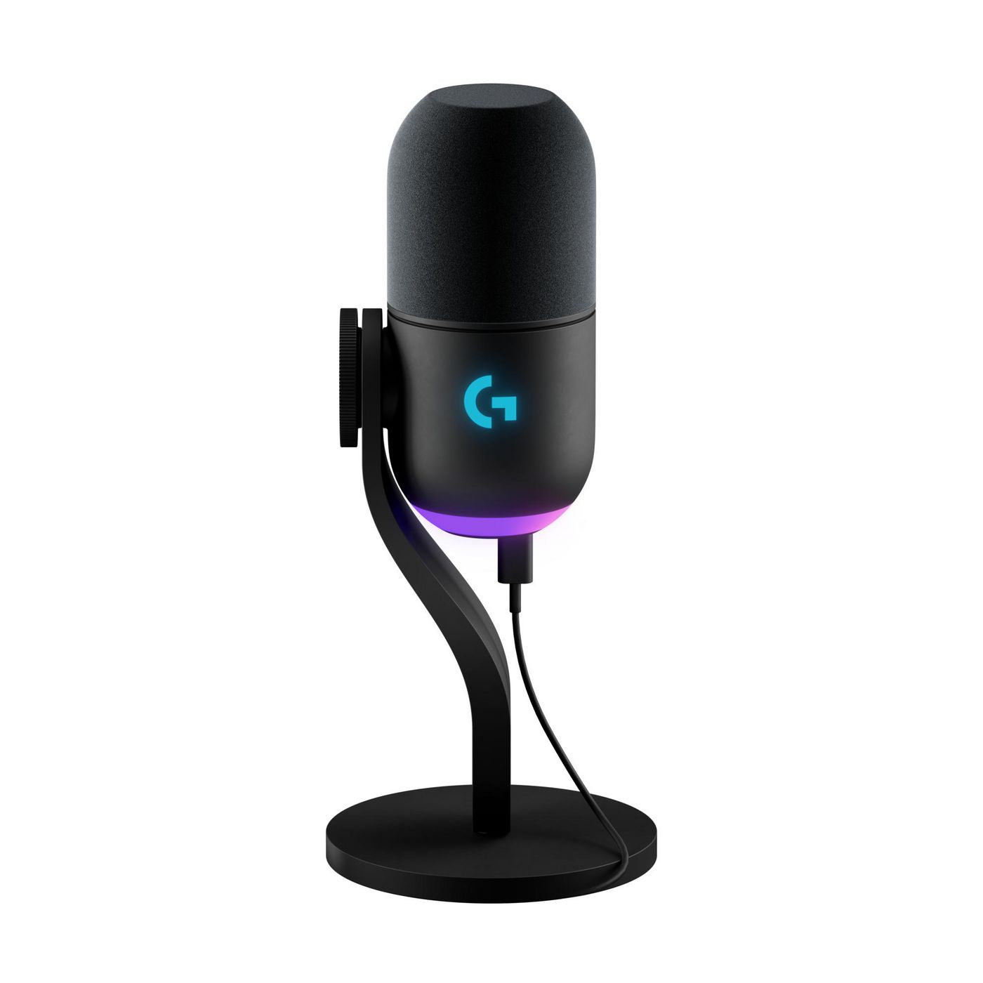 Logitech G Yeti GX Tischmikrofon – USB-C, Superniere, 24 Bit/96 kHz, für Windows/Mac, Schwarz