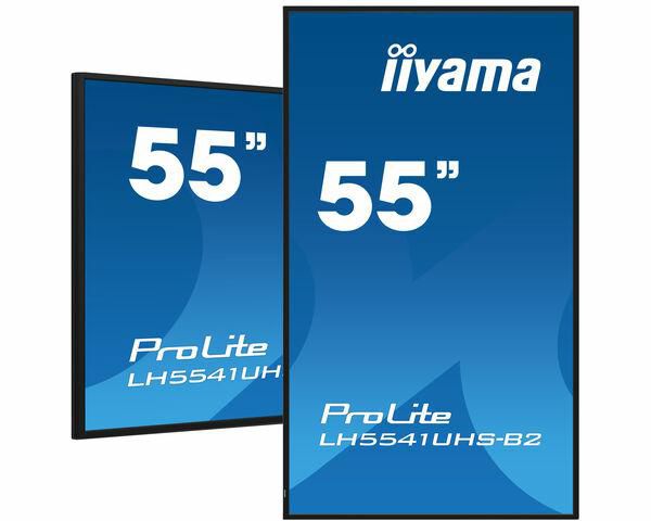 iiyama ProLite – Signage-Display, 54,6", Ultra HD 4K, 500 cd/m², 24/7, IPS