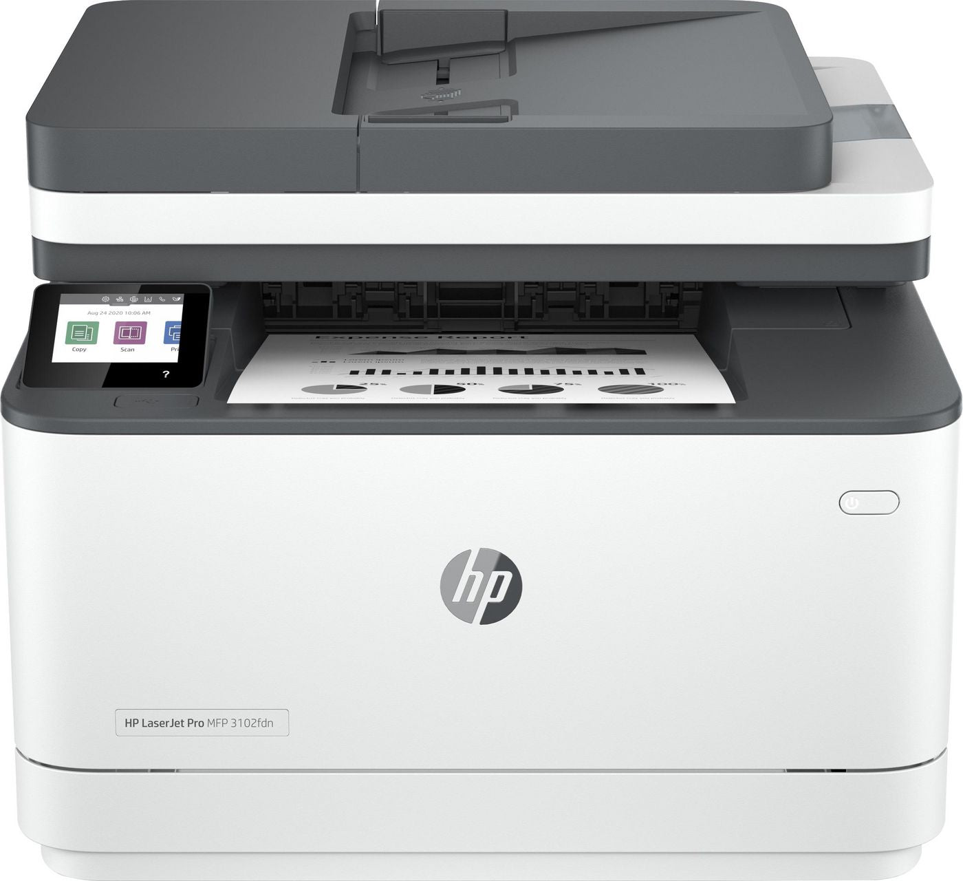 HP Laserjet Pro 3102Fdn – S/W Laser-MFP, 4-in-1 – LAN – Duplex, ADF