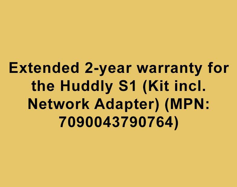 Huddly S1 – 2-Jahres-Garantieverlängerung (inkl. Netzadapter), für Huddly S1