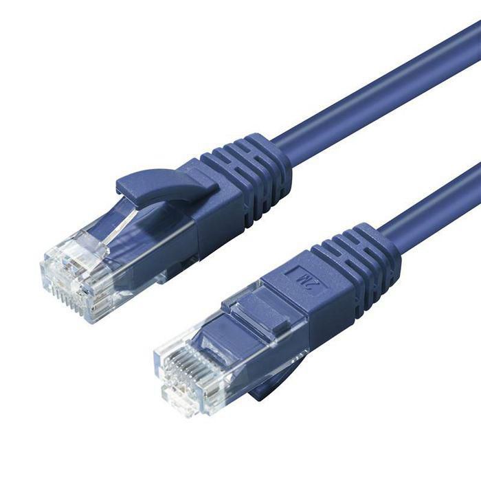 Microconnect Patchkabel – Cat5e U/UTP, 10 m, Blau, RJ-45