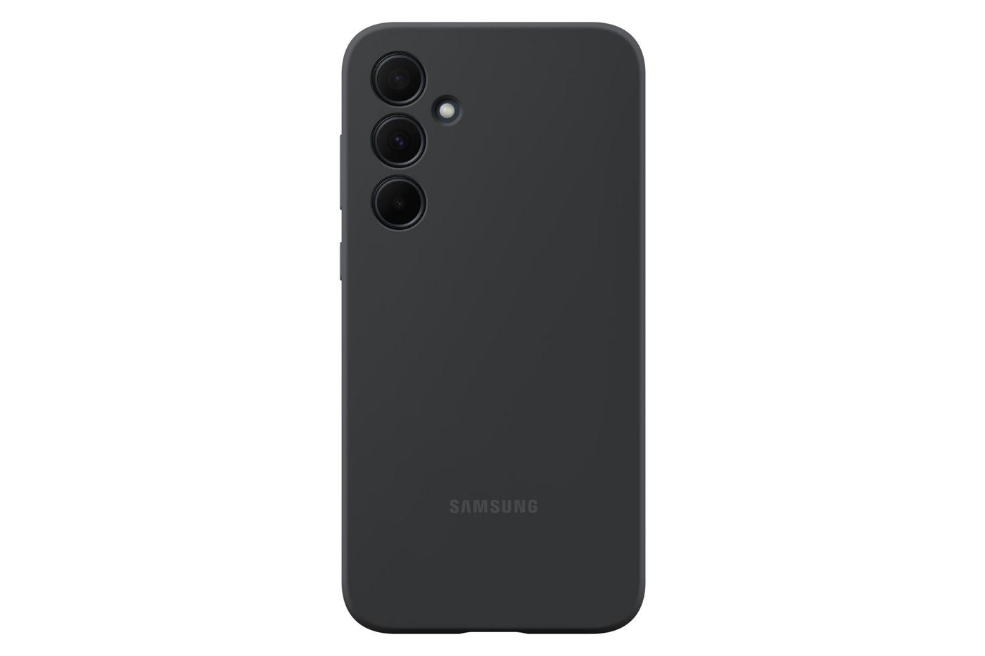 Samsung Backcover – für Samsung Galaxy A35 5G, Silikon, Schwarz, stossfest, kratzresistent
