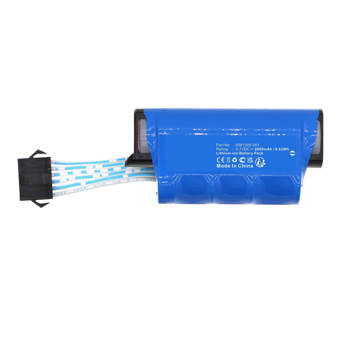 CoreParts Akku 9,62 Wh, 3,7 V – für Shark