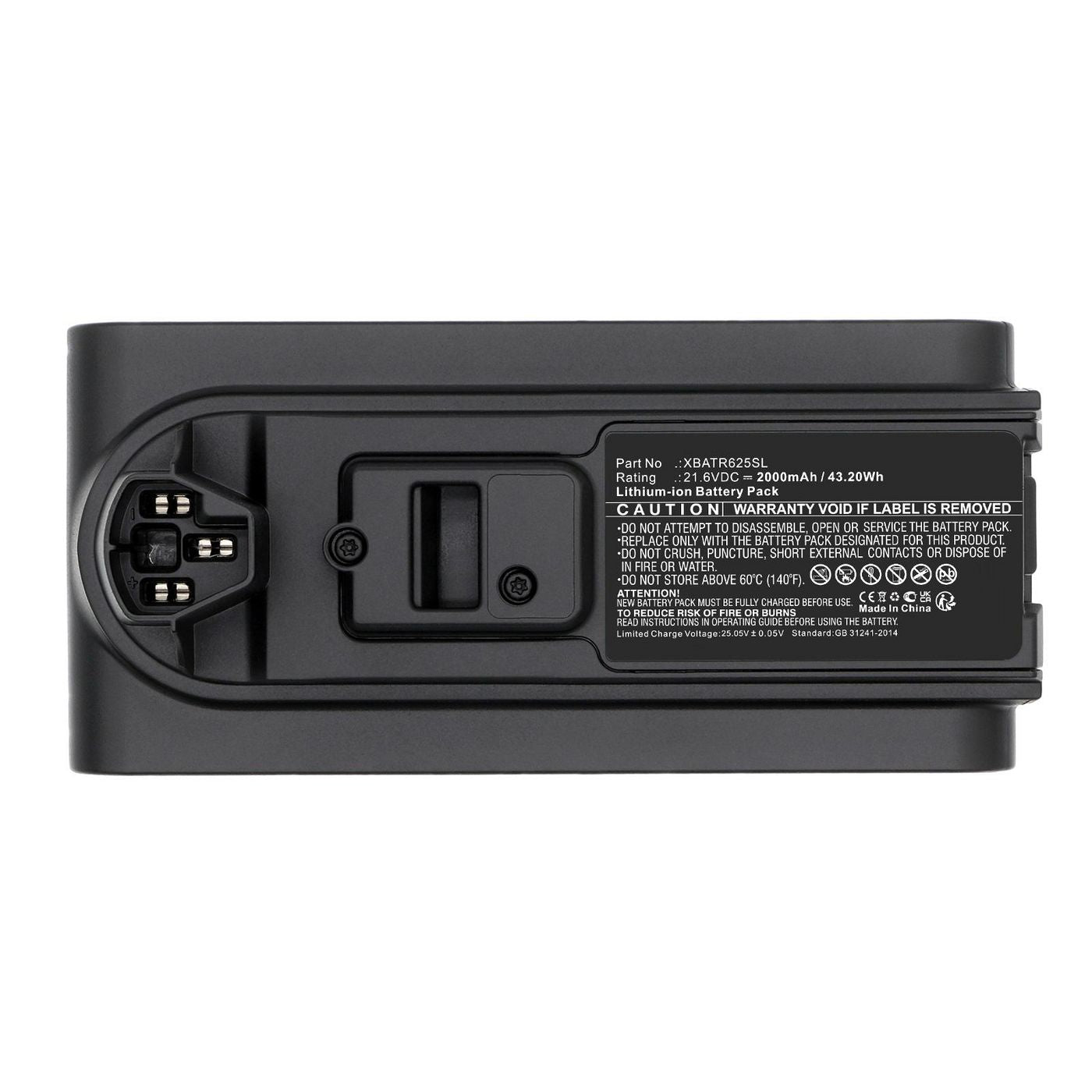 CoreParts Akku – 2000 mAh, Akkubetrieb, 21,6 V, für Shark-Staubsauger