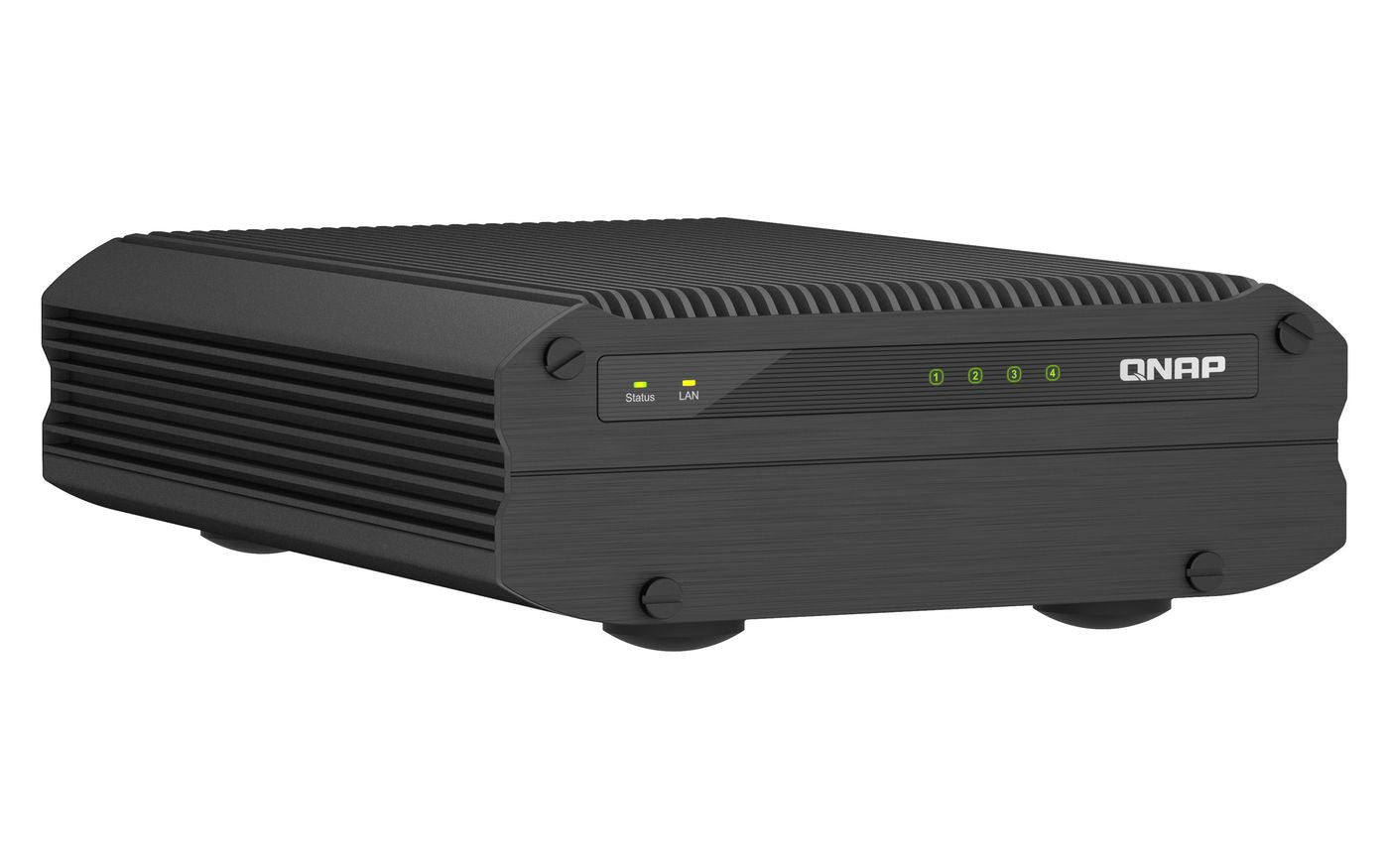 QNAP TS TS-I410X Speichergerät – Ethernet, Schwarz