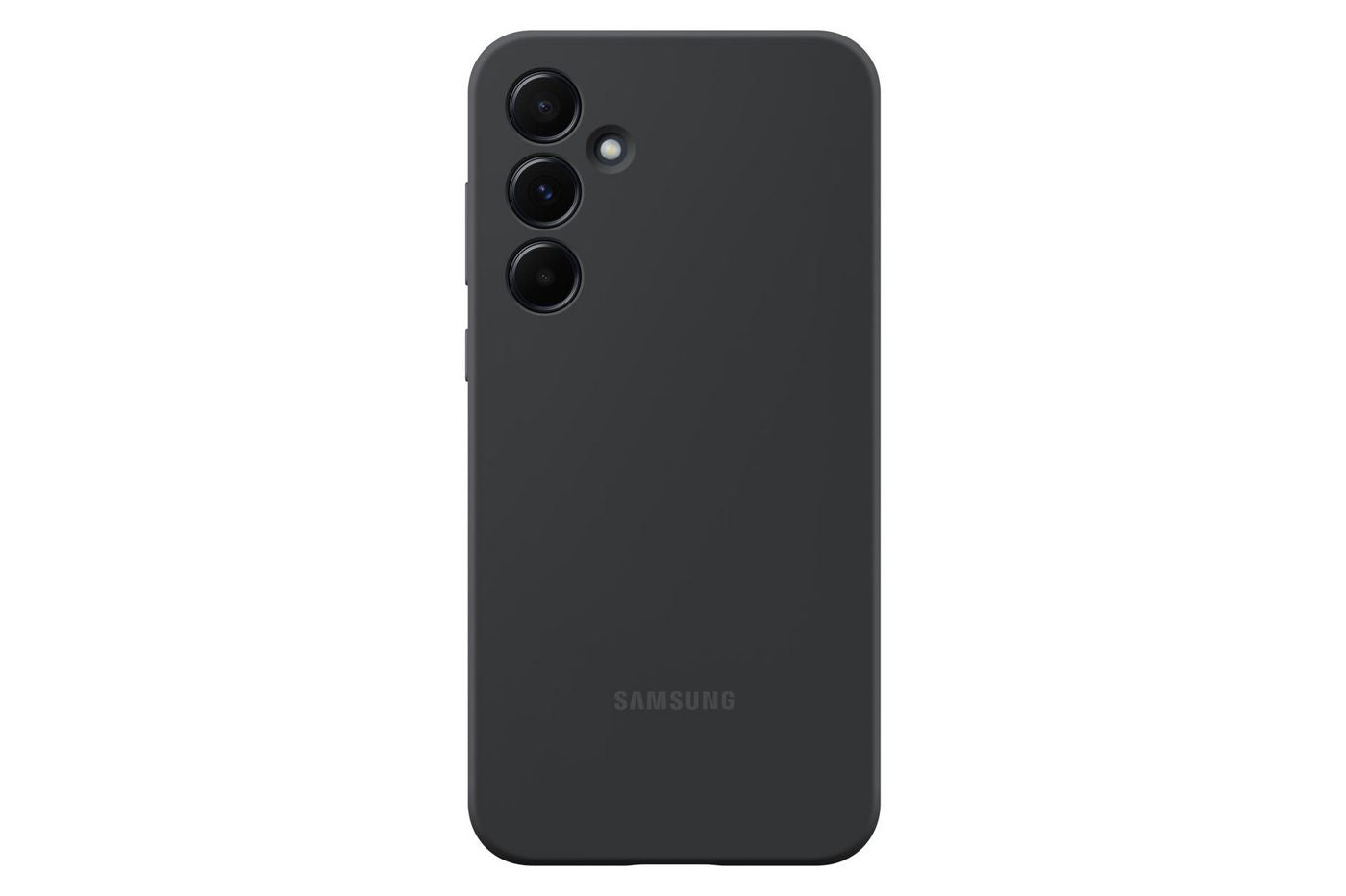 Samsung Backcover – für Samsung Galaxy A55 5G – schwarz – Silikon – stossfest, kratzresistent