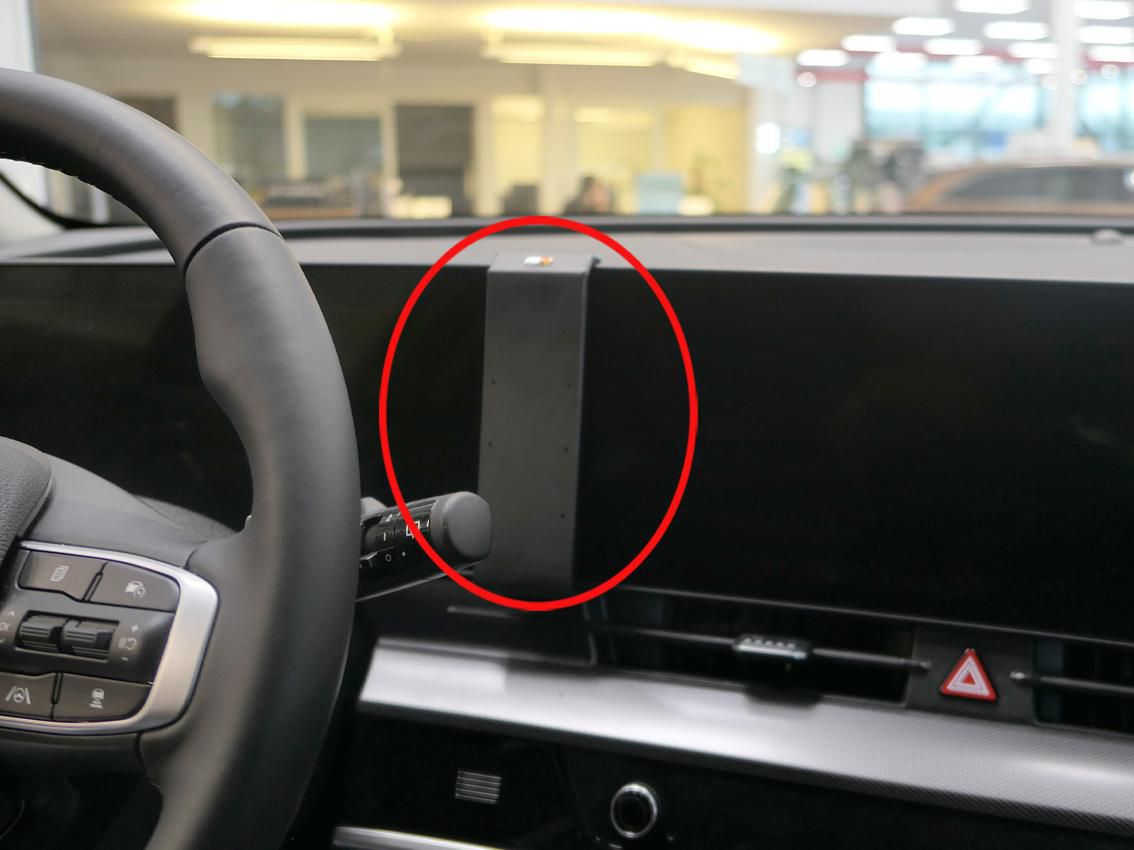 Brodit ProClip 855812 – Auto-Halterung – Mittelkonsole – für Kia Sportage (Baujahr 2022–2023) – Schwarz