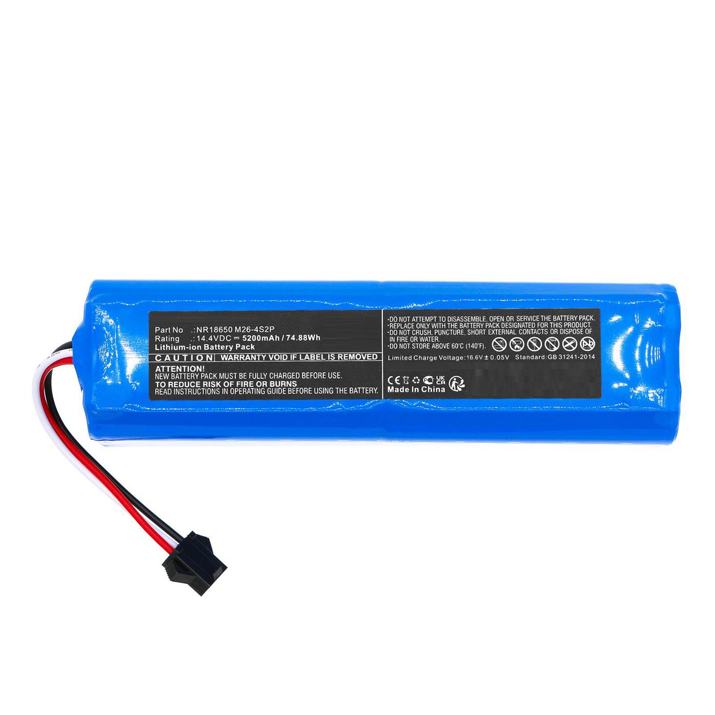 CoreParts Akku MBXVAC-BA0325 – 74,88 Wh, 14,4 V