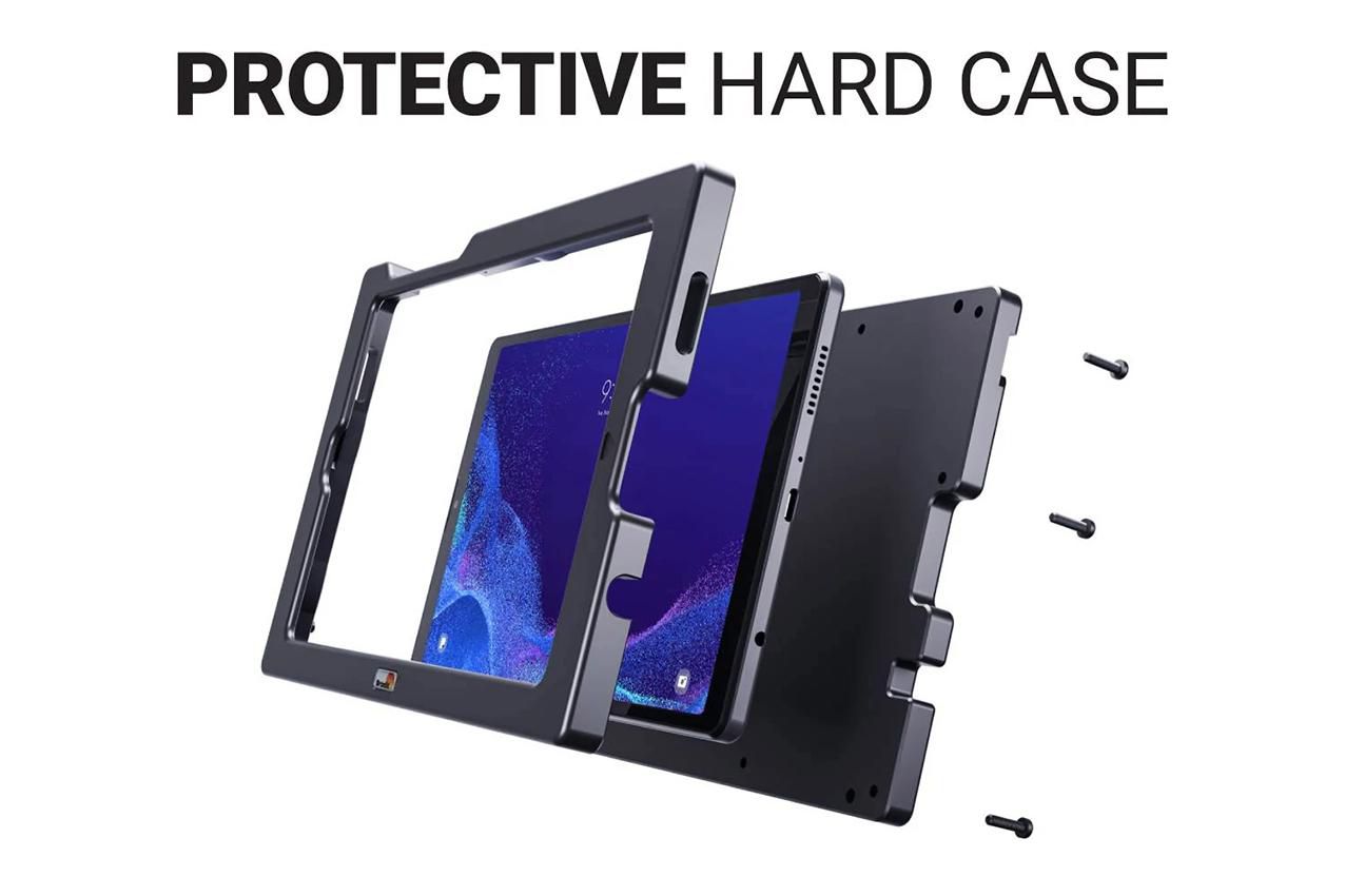 Brodit Displayschutzglas – für Samsung Galaxy Tab Active 5 Pro SM-X356B, Active 4 Pro SM-T630/SM-T636