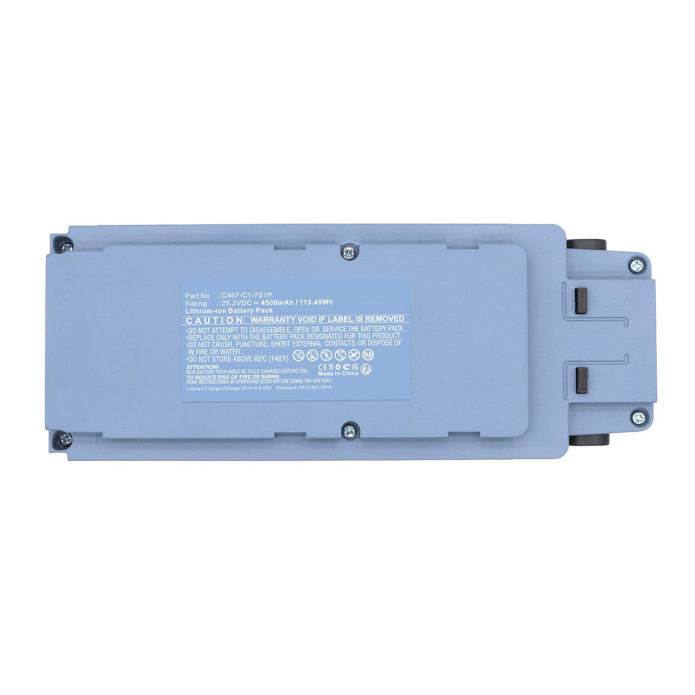 CoreParts Akku 25,2 V 4500 mAh 113,40 Wh – für Philips, Haier, AlfaBot und andere Staubsauger