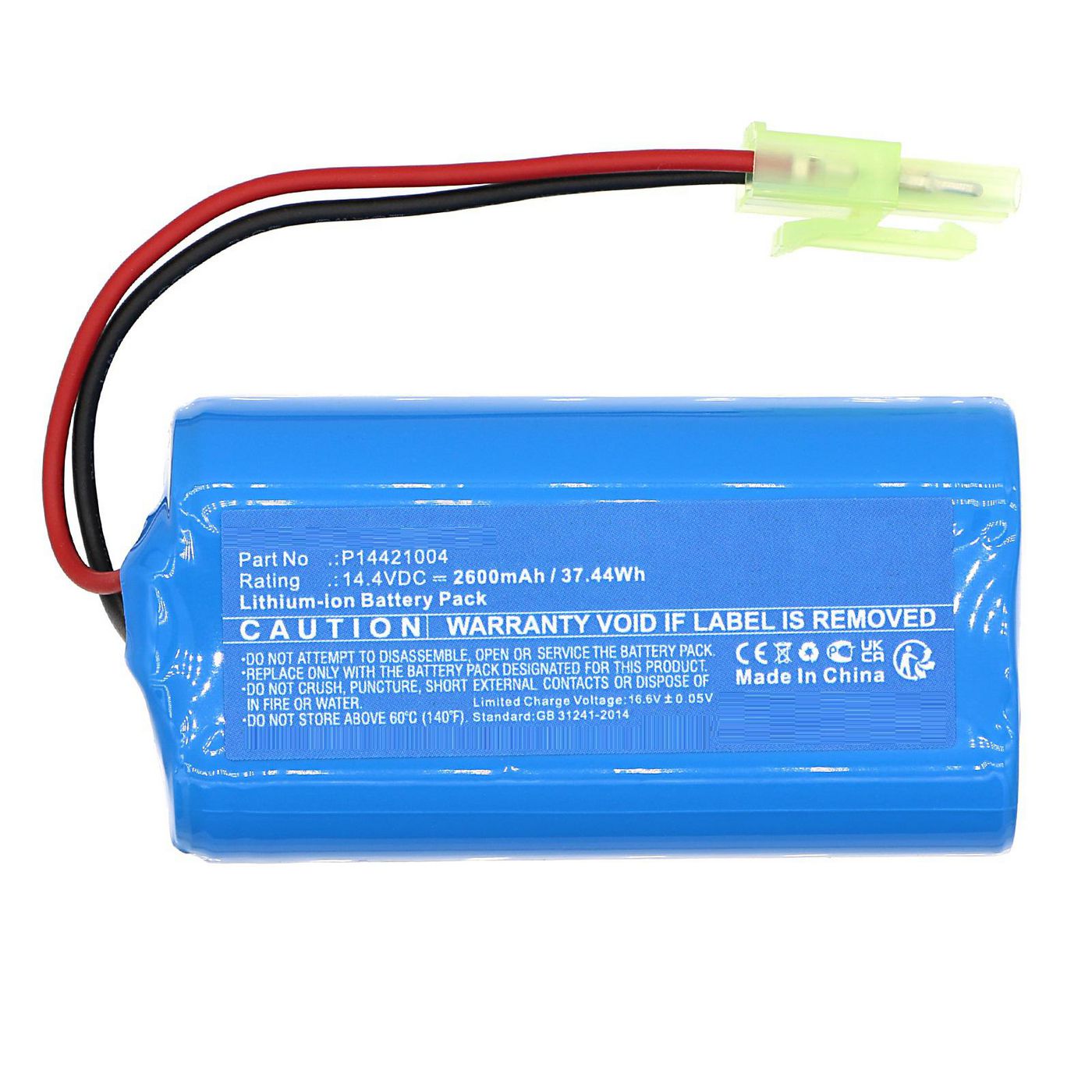 CoreParts Akku MBXVAC-BA0578, 37,44 Wh – für Robojet Vacuum