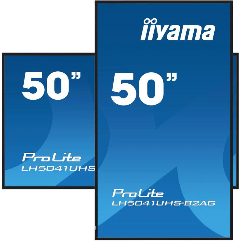 iiyama ProLite – Signage-Display, 50", 3840 × 1600, 500 cd/m², 24/7, VA