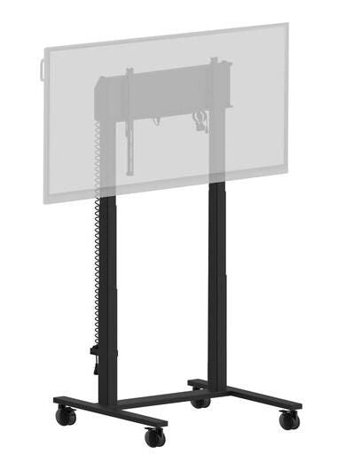 iiyama MD-CAR2031-B1 – Boden-Prospekthalter, für VESA 800 × 600 mm, schwarz, elektrisch höhenverstellbar