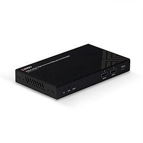 Lindy HDMI KVM-Extender über HDBaseT, bis 150 m, 4K (3840 × 2160), IR, RS-232