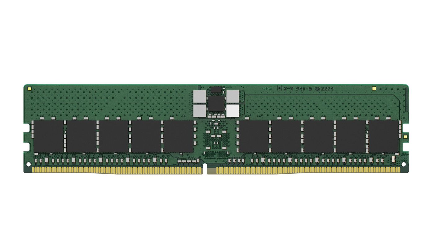 Kingston Technology Kingston – DDR5 DIMM – 32 GB, 4800 MT/s, ECC, Unbuffered, 288-Pin, 1.1 V, CL40, für PC/Server