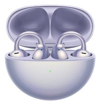 Huawei Freeclip – In-Ear True Wireless (TWS), IP54, bis 36 h mit Ladecase, für Android/Windows/iOS, Violett