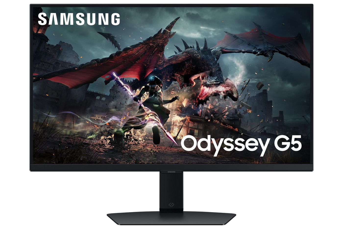 Samsung Odyssey G5 G50D – 27" WQHD IPS 180 Hz – FreeSync, HDR, HDMI 2.0, DP