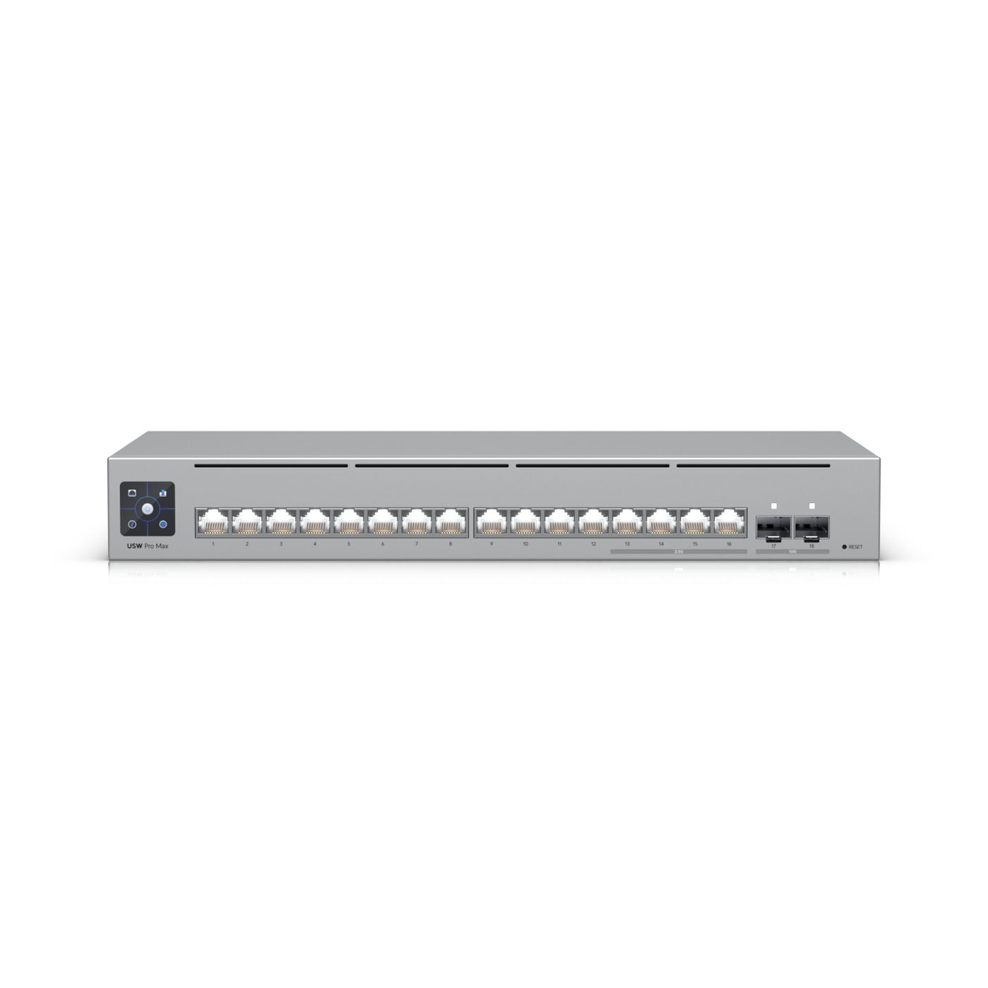 Ubiquiti Pro Max 16 – Managed Switch – 16×2.5G, 2×SFP+, L3, 1U