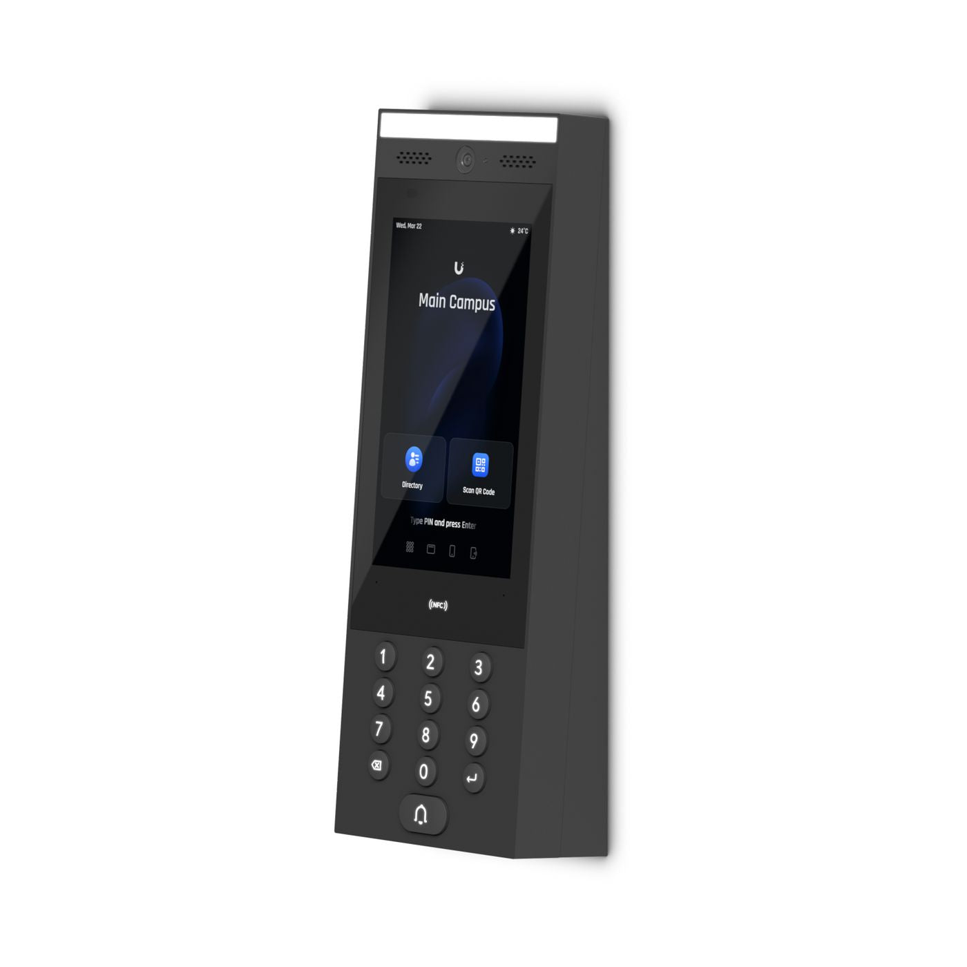 Ubiquiti Türklingel-Zubehör – für UniFi Access Intercom, Aufputz, Schwarz