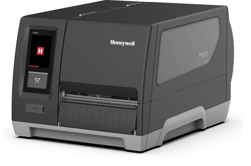 Honeywell PM65A – Etikettendrucker, Thermodirekt, bis 152,4 mm, Icon-Display, LAN, 300 dpi