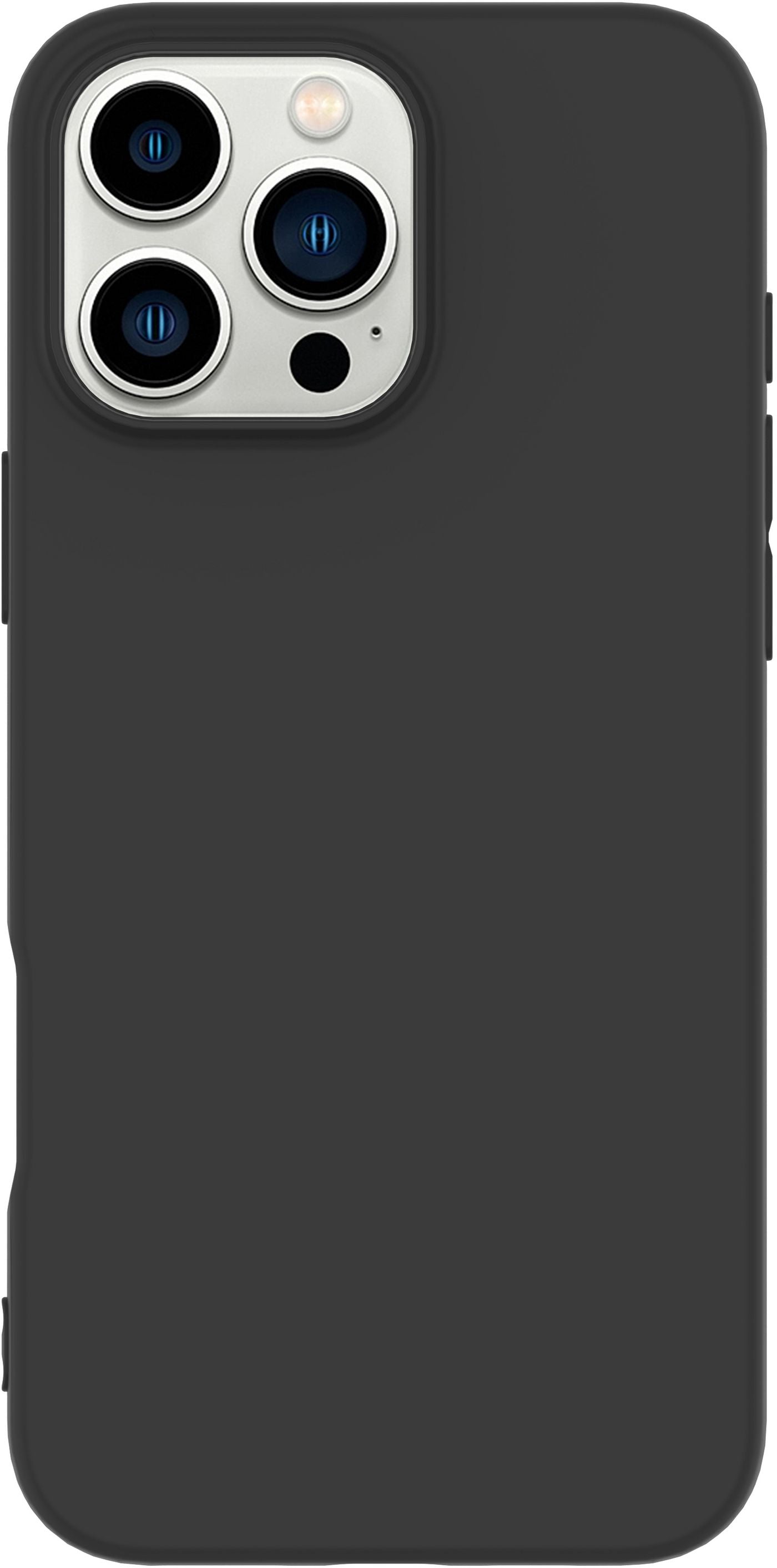 eSTUFF INFINITE (GRS) VIENNA Backcover – für Apple iPhone 16 Pro, TPU, Schwarz