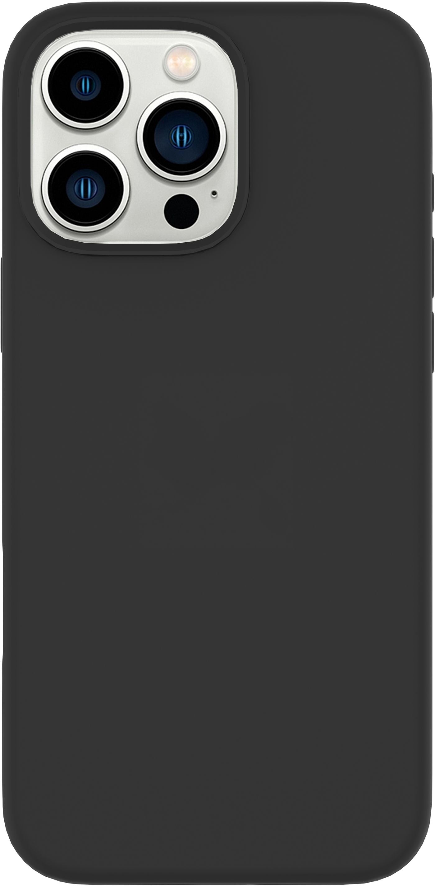 eSTUFF INFINITE RIGA Backcover – für Apple iPhone 16 Pro, PC+Silikon, schwarz, GRS-zertifiziert