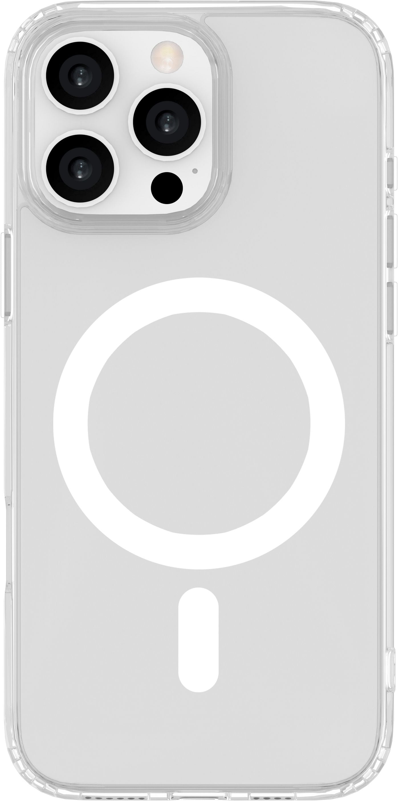 eSTUFF INFINITE OSLO Backcover – für Apple iPhone 16 Pro Max, MagSafe, PC+TPU, Transparent