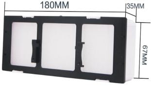 CoreParts CPPF00009 – Montage-Zubehör Filter-Set, Schwarz, Weiss, für Panasonic ET-EMF300