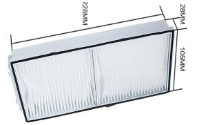 CoreParts CPPF00051 – Filter-Set, weiss, für Sony UW300 short throw