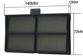 CoreParts CPPF00042 – Filter-Set, Schwarz, für Epson AF54