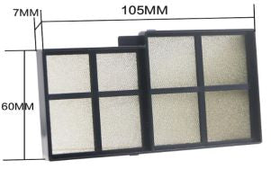 CoreParts CPPF00039 – Filter-Set, 10,5 × 0,7 × 6,0 cm, schwarz, grau, für Epson (AF35)