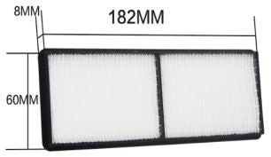 CoreParts CPPF00035 – Filter-Set, Schwarz, Weiss, für Epson AF36