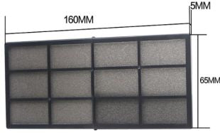 CoreParts CPPF00034 – Filter-Set, Schwarz, für Epson AF47