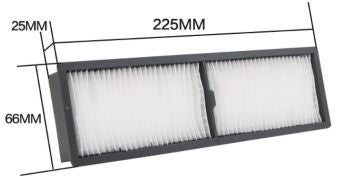 CoreParts CPPF00025 – Filter-Set, Schwarz, Weiss, für Epson AF45