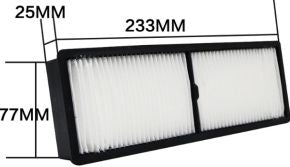 CoreParts CPPF00023 – Filter-Set, Schwarz, Weiss, für Epson AF30