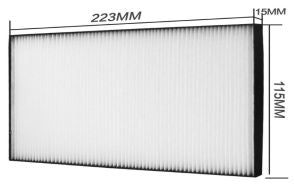 CoreParts CPPF00021 – Filter-Set, Schwarz, Weiss, für NEC NP-NC900C Serie