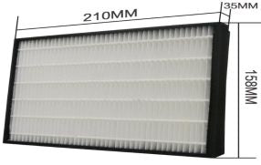 CoreParts CPPF00020 – Montage-Zubehör Filter-Set, Schwarz, Weiss, für Panasonic ET-SFR330