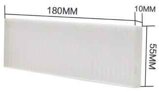 CoreParts CPPF00015 – Montage-Zubehör Filter-Set, weiss, für Panasonic ET-RFL200