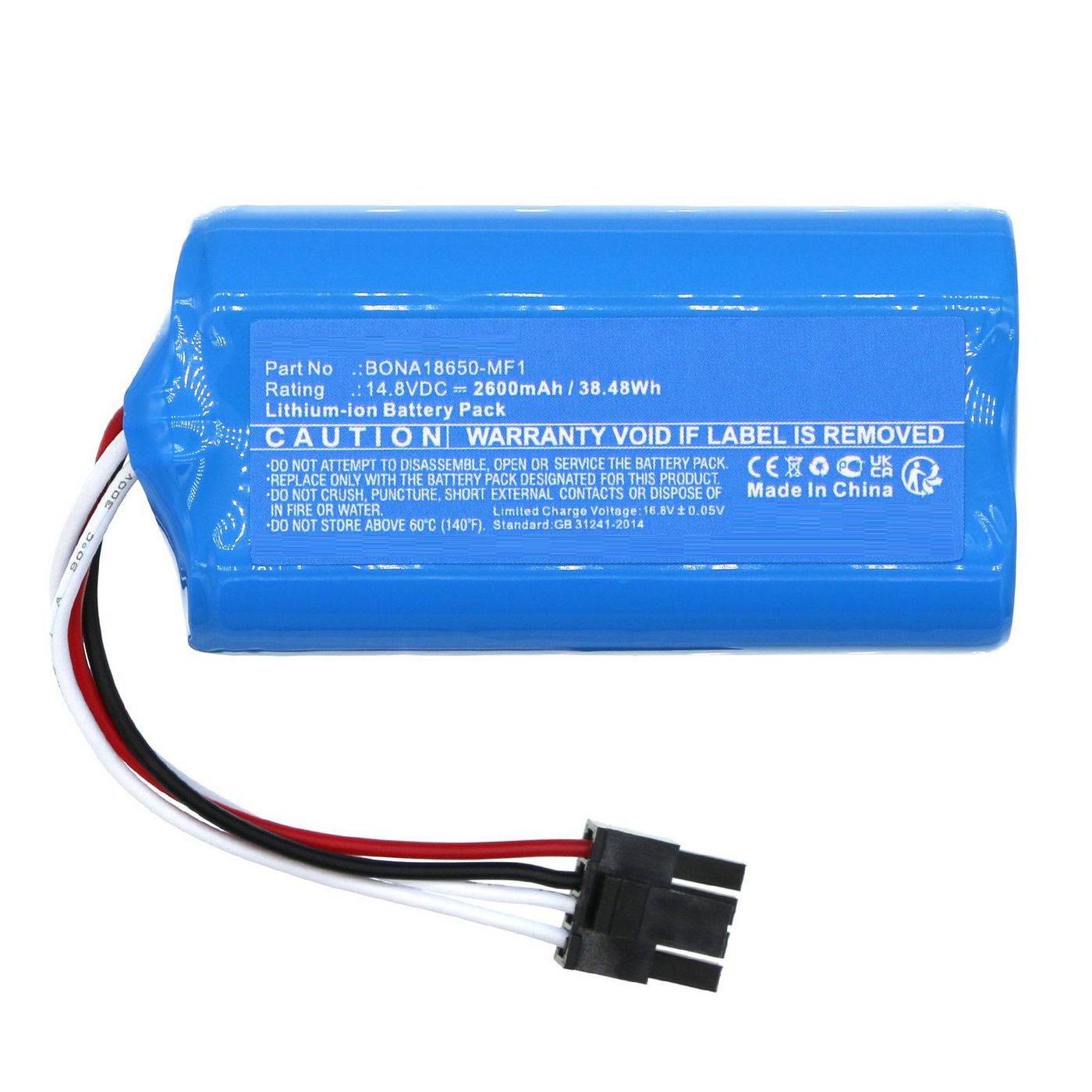 CoreParts MBXVAC-BA0634 Akku – 14,8 V, 2'600 mAh