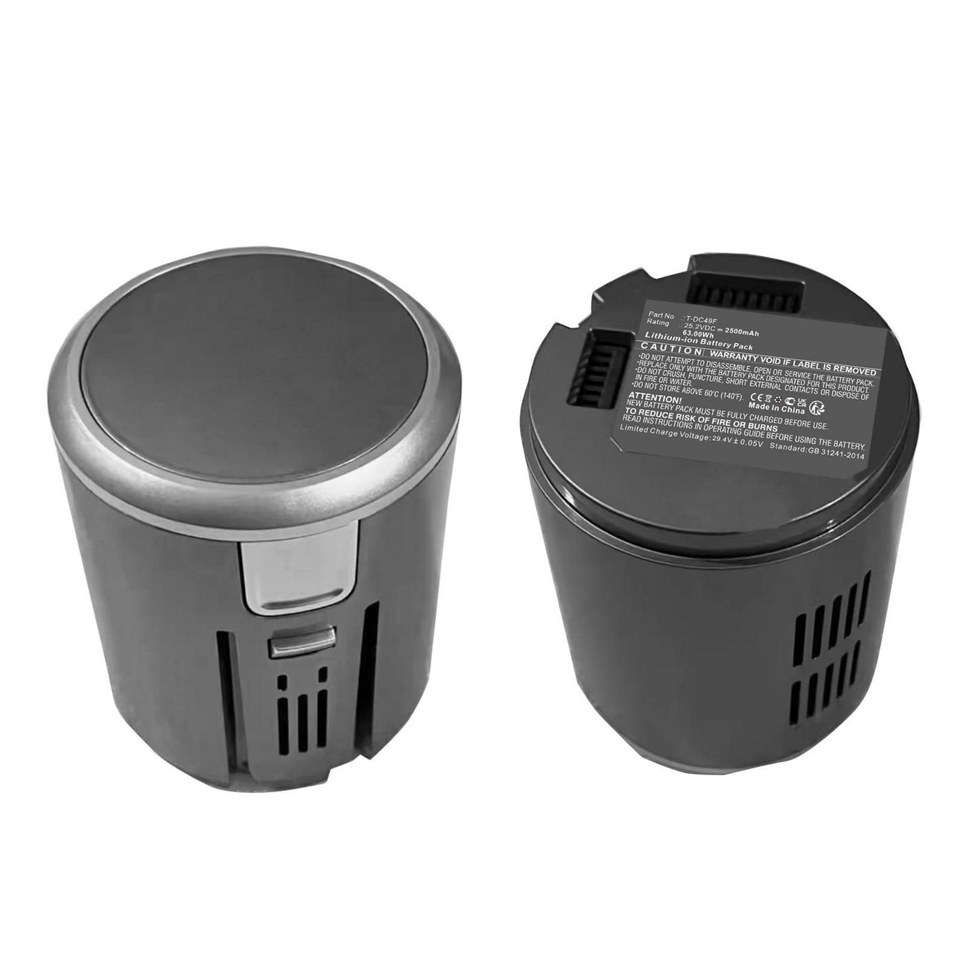 CoreParts Akku 25,2 V 2500 mAh 63,00 Wh – für Jimmy Staubsauger