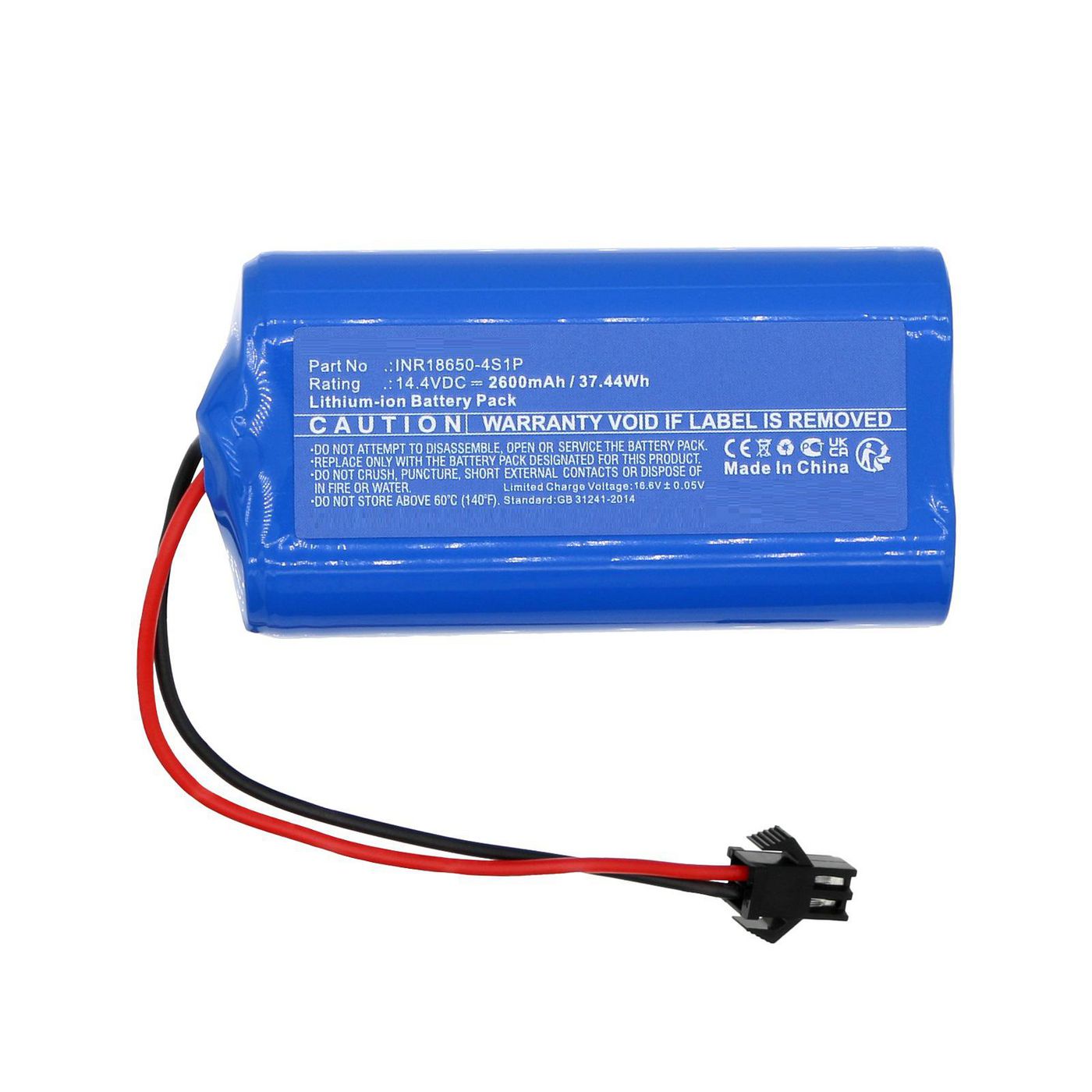 CoreParts Akku 37,44 Wh – 1 Stück, für Klins KRV309/K185/K186 und andere