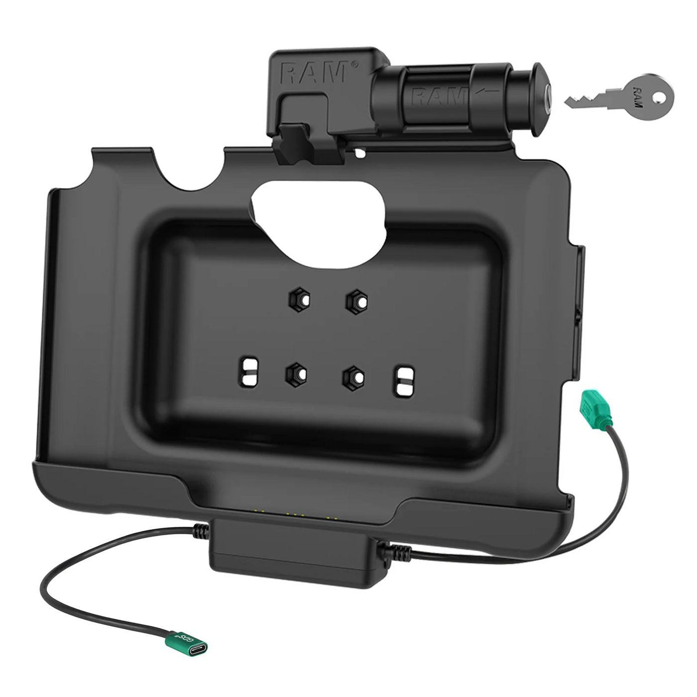 RAM Mounts Key-Locking Power Data Geräte-Dock – für Tab Active4 Pro, Tab