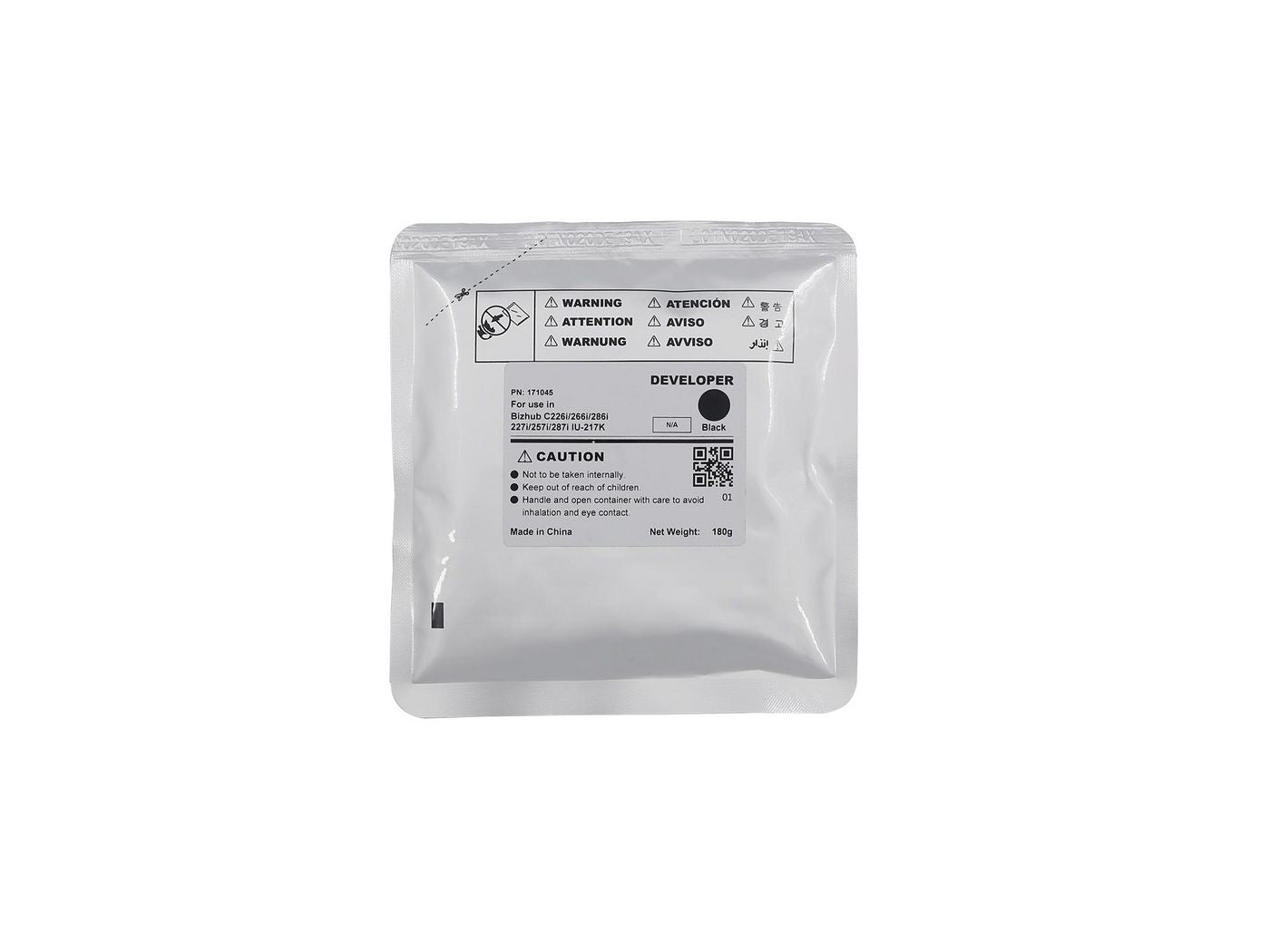 CoreParts Entwicklereinheit kompatibel DV-216K – für Konica Minolta Bizhub C226i/C266i/C286i und andere