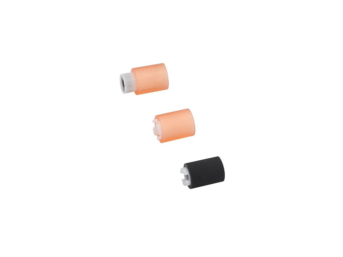 CoreParts Rollen-Kit, 3er-Pack, beige/schwarz – für MP2554SP/3054SP/3554SP u. a., MSP511034