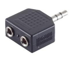 Microconnect 3,5-mm-Splitterkabel – 3,5-mm-Klinke Stecker – 2× 3,5-mm-Klinke Buchse
