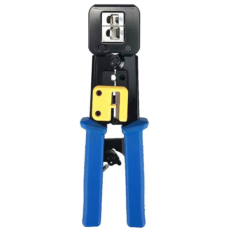 Microconnect Crimpwerkzeug – EasyConnect EZ-RJ45, für EasyConnect EZ-Steckverbinder, mit integriertem Kabelschneider und Abisolierern