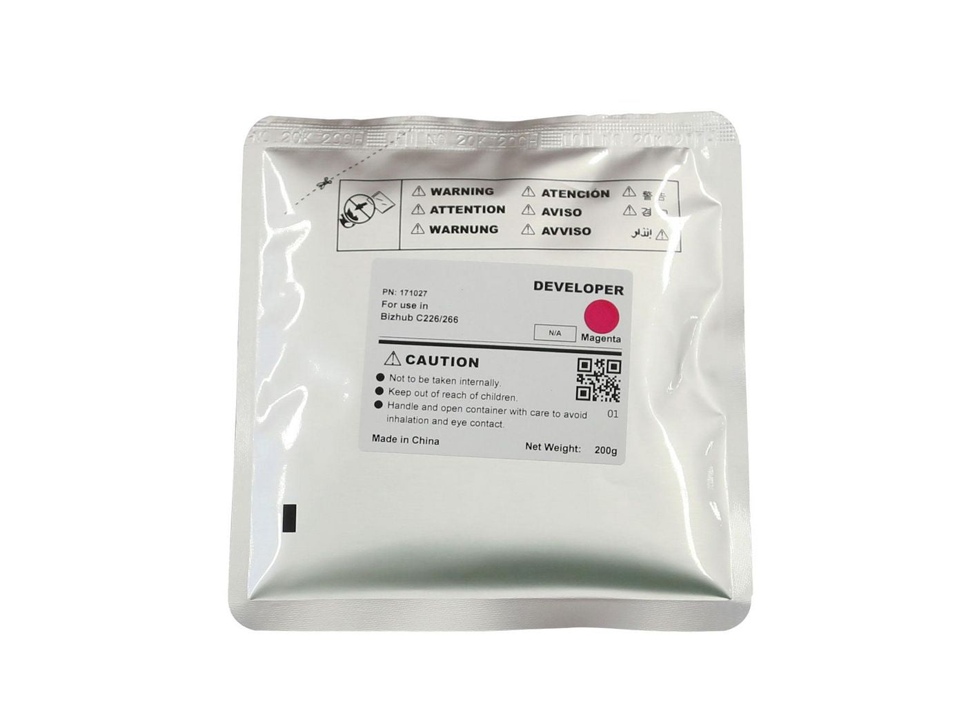 CoreParts Entwicklereinheit Magenta MSP171027 – für Konica Minolta Bizhub C226/C266