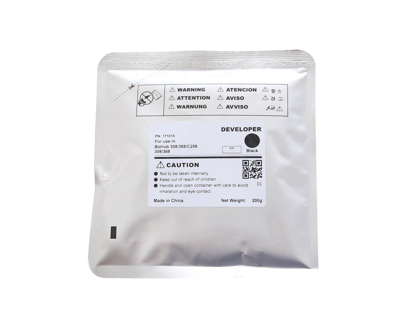 CoreParts Entwicklereinheit Schwarz MSP171015 – für Konica Minolta Bizhub 308/368/C258 und andere